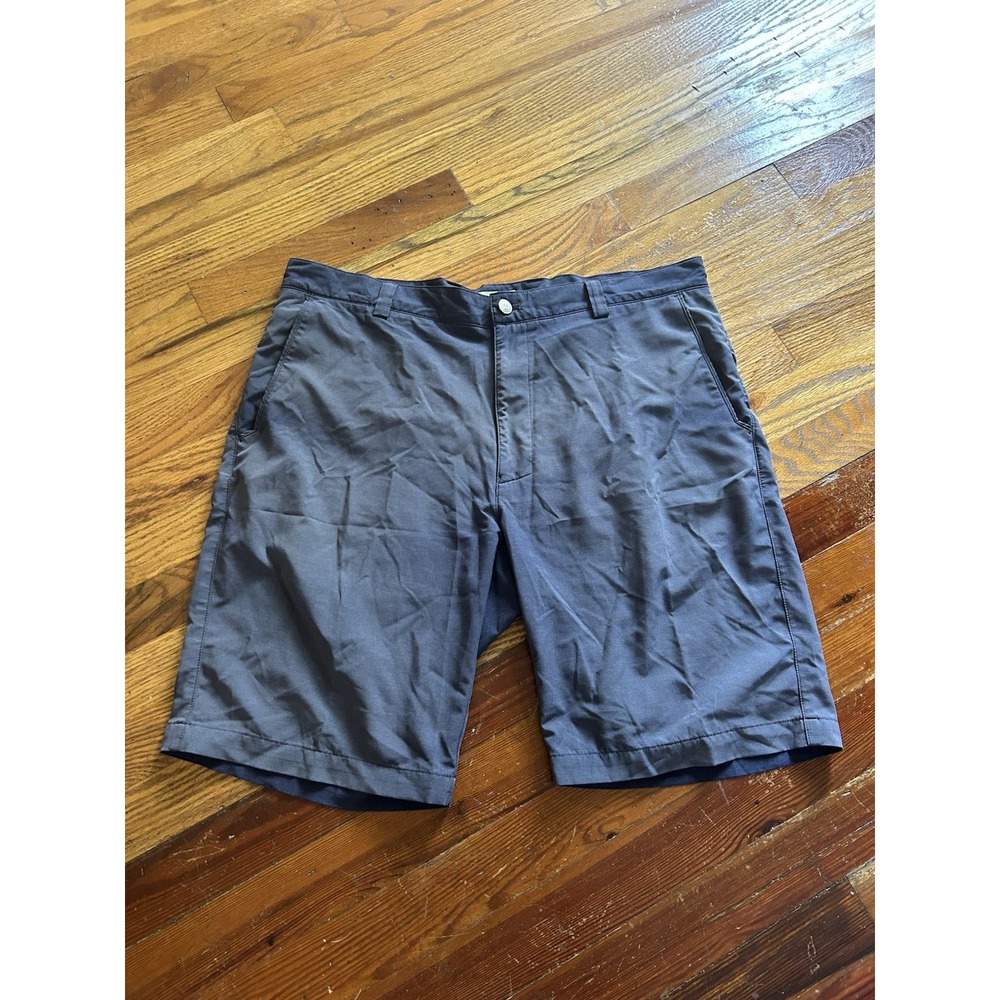 Peter Millar Mens Shackelford Hybrid Golf Shorts Navy Size 36 Athletic Preppy‎